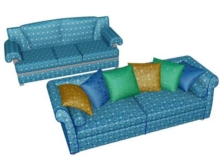 3d модели мебели диван