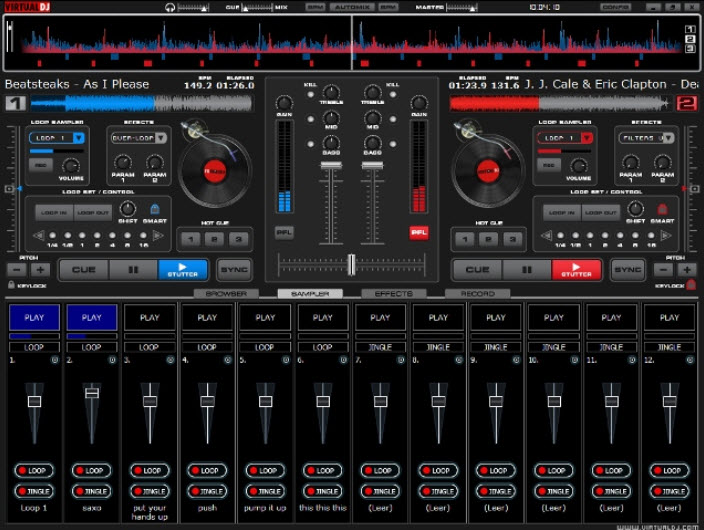 программы для Создание музыки скачать  | Virtual DJ Pro 7
